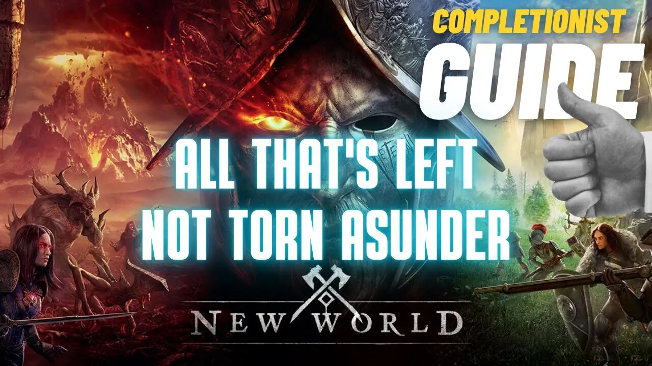 All That's Left Not Torn Asunder New World