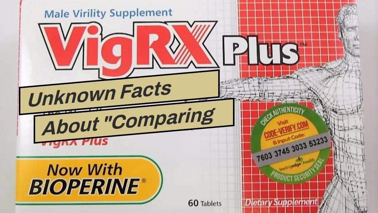 Unknown Facts About "Comparing VigRX Plus and Viagra: Benefits, Side Effects, and Effectiveness...