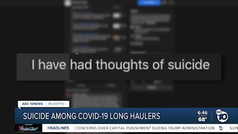 In-Depth: Suicide among COVID long-haulers