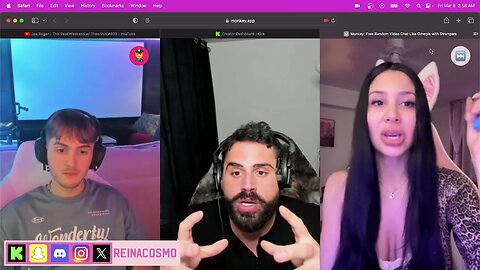 Zherka X Reina Cosmo Monkey #19 - 3-8-2024 (Pt.1)