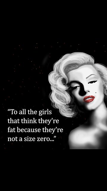Marilyn Monroe Quote [GMG Originals]