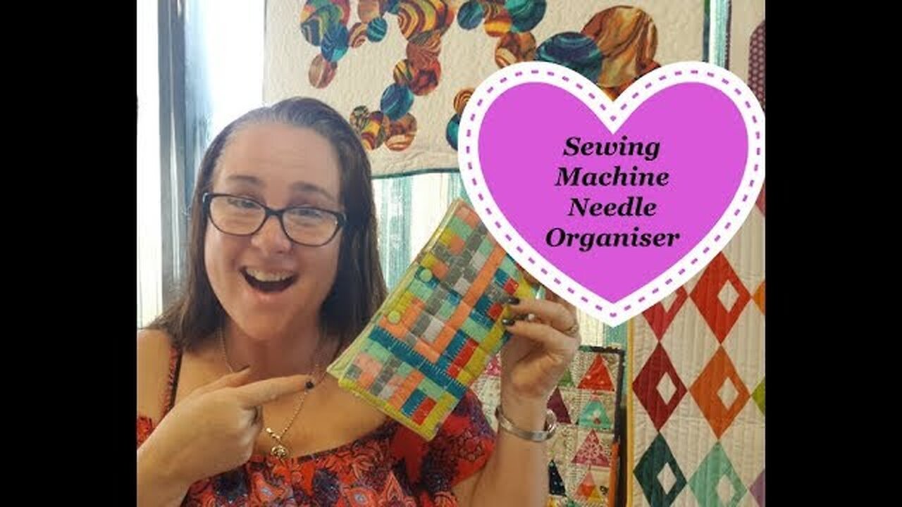 How to make a Sewing Machine Needle Organiser