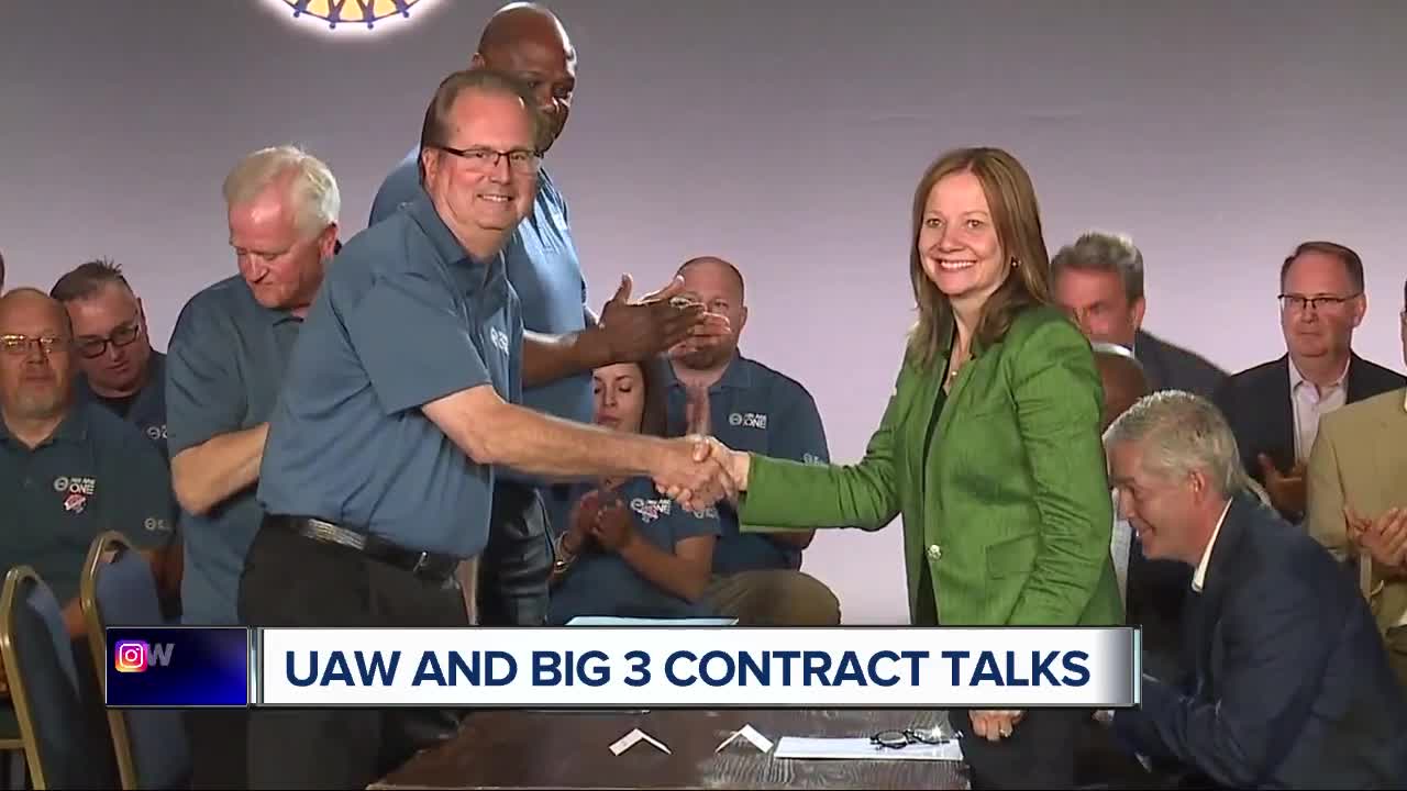 UAW and Big 3 contract talks