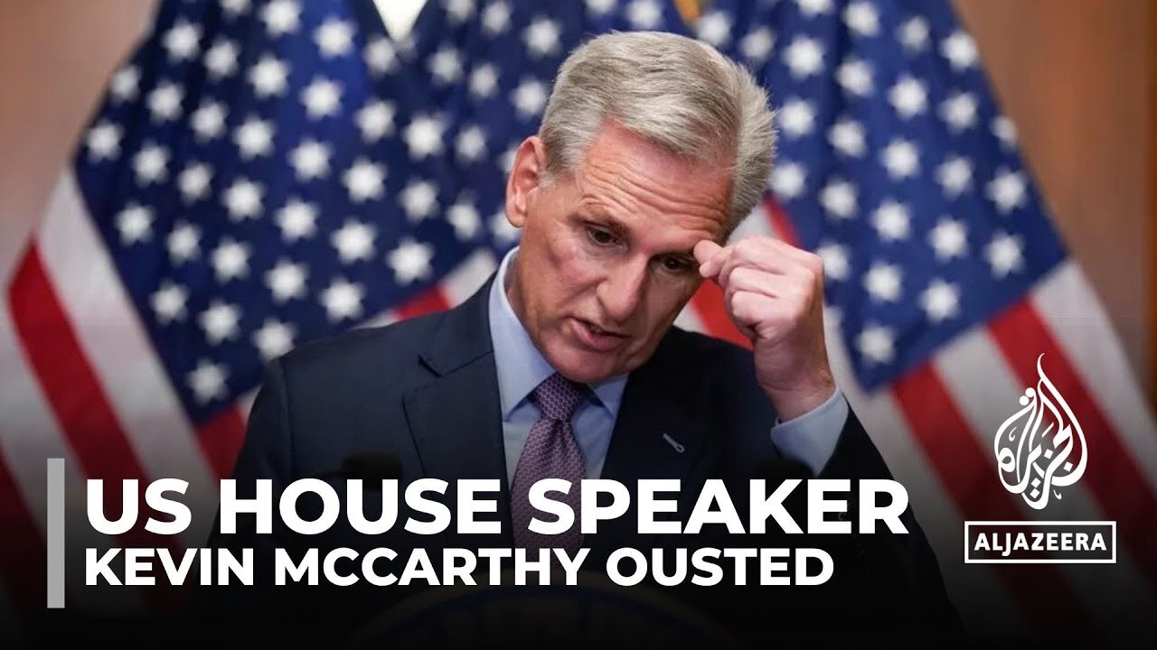 US House Speaker McCarthy removed from role in unprecedented vote