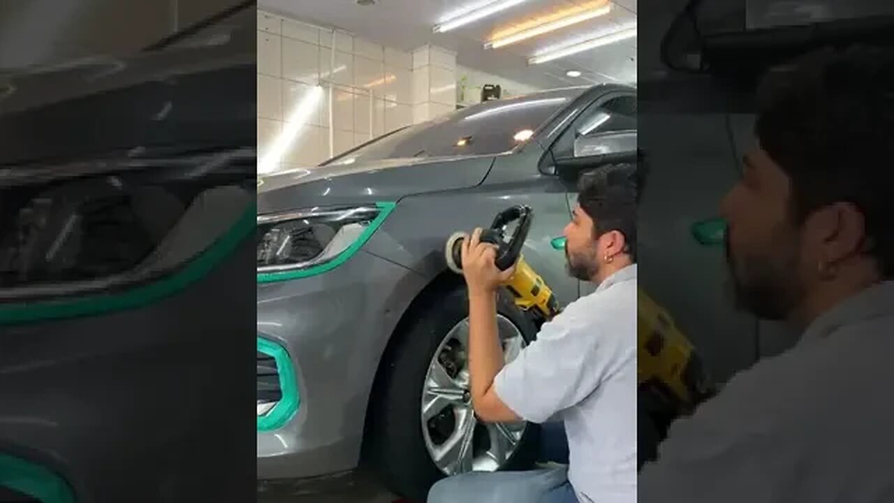 Dedicação parabéns ao profissionais, polimento novo Onix #shorts