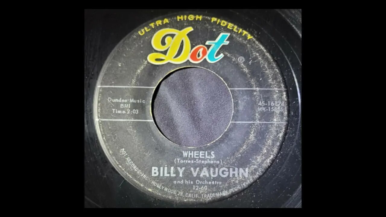 Billy Vaughn and His Orchestra – Wheels
