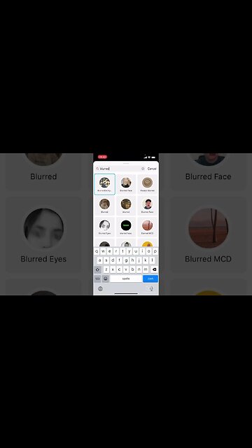 How To Blur Background In Instagram Story In iPhone
