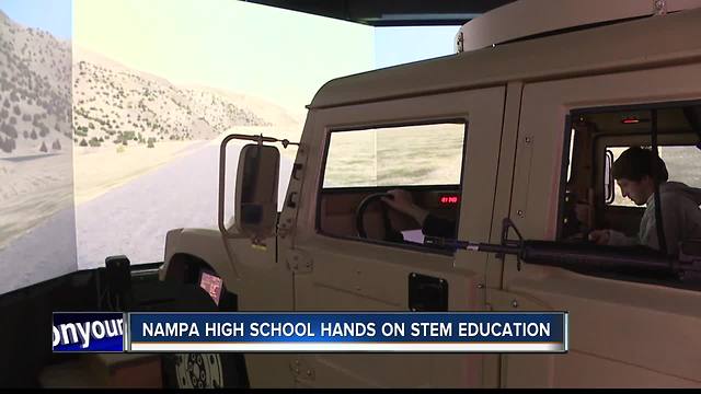 Nampa students get hands-on at Gowen