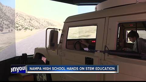 Nampa students get hands-on at Gowen