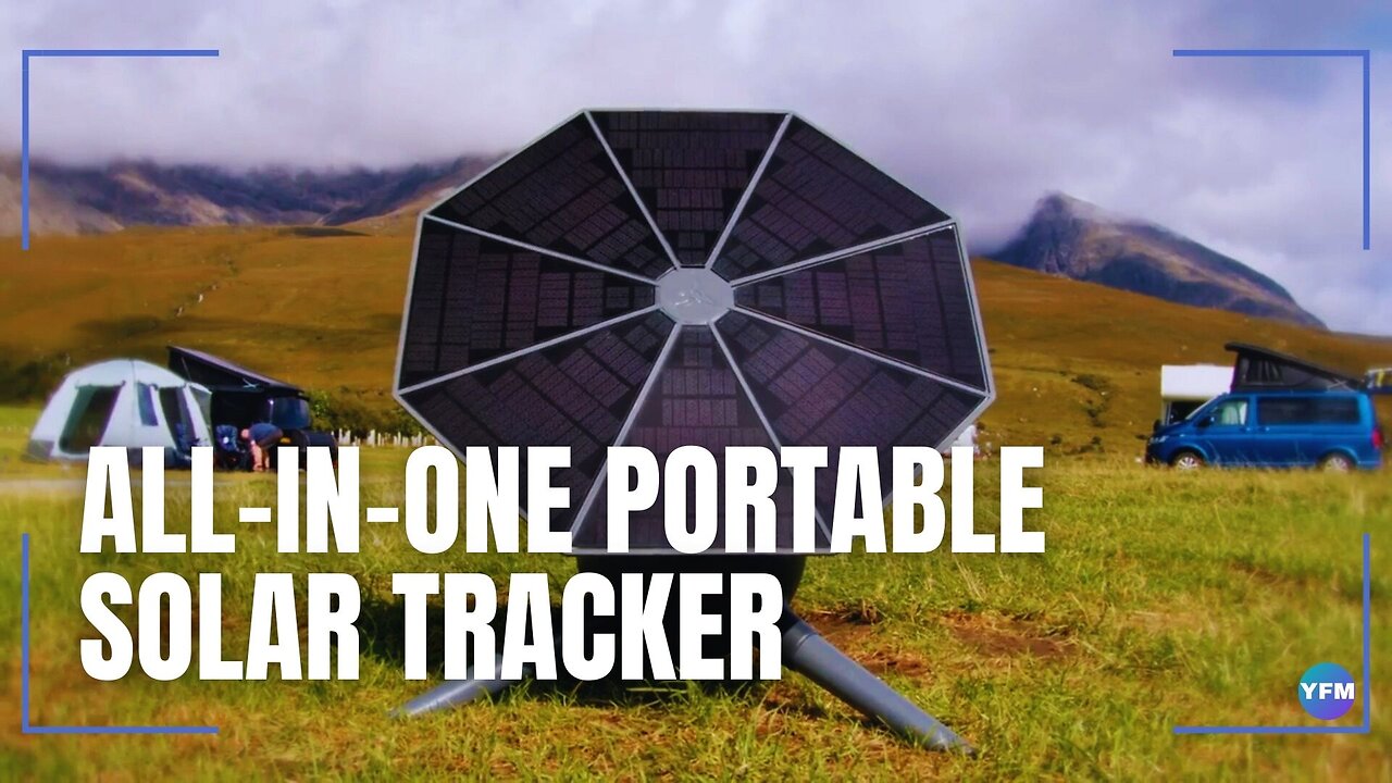 All-in-one portable solar tracker