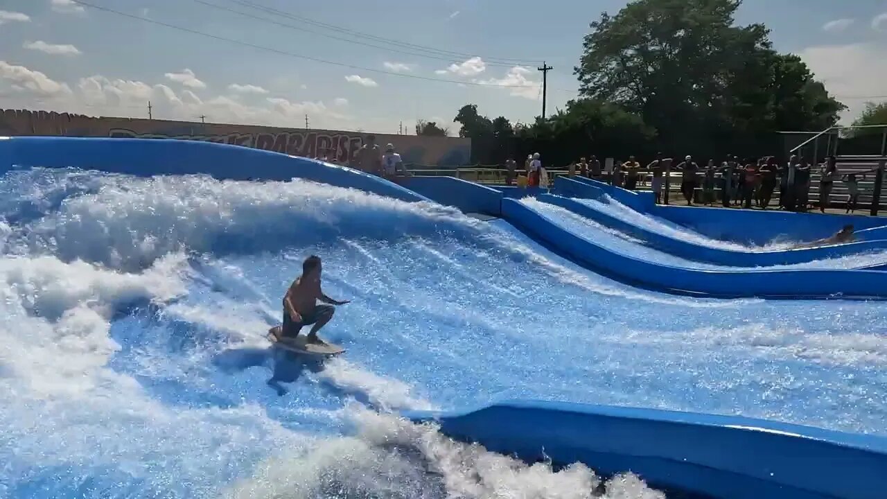 flowrider - Doug - 4 at Soak City, Kings Island