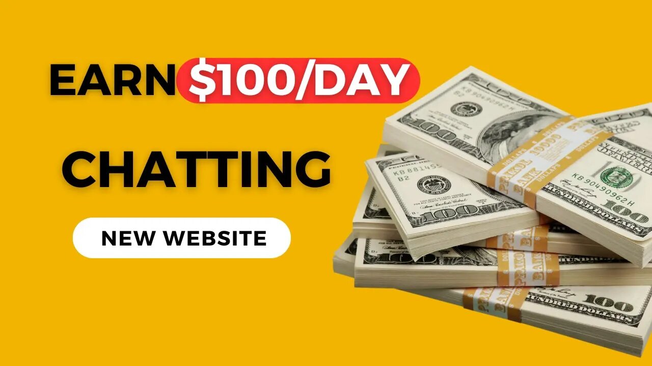 Earn $100 Daily Chatting Online - How To Become A Virtual Friend