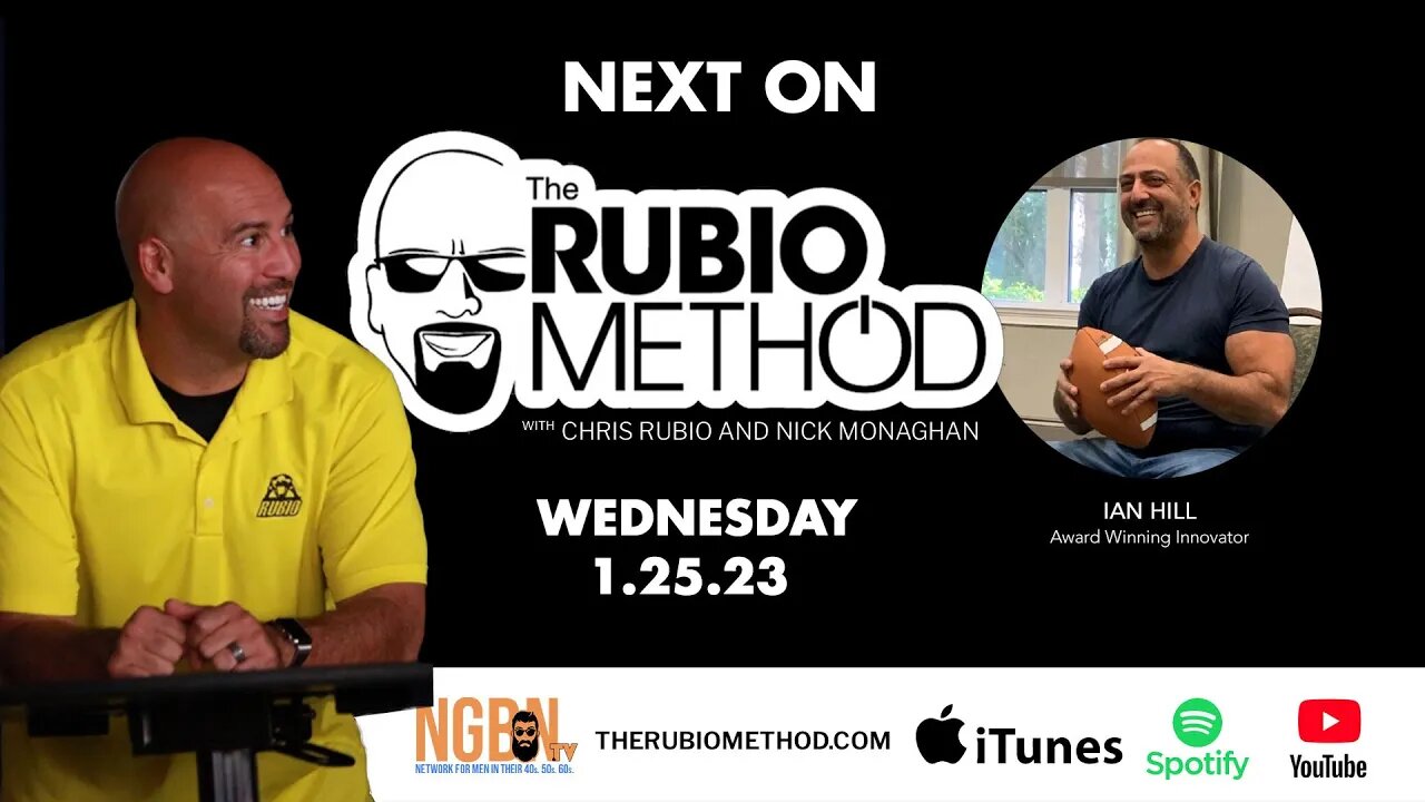 The Rubio Method - Episode 24 - Ian Hill "Sit Down, It's Time for a Reinvention"