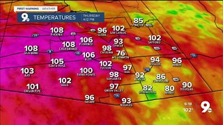 Isolated thunderstorms to end the week