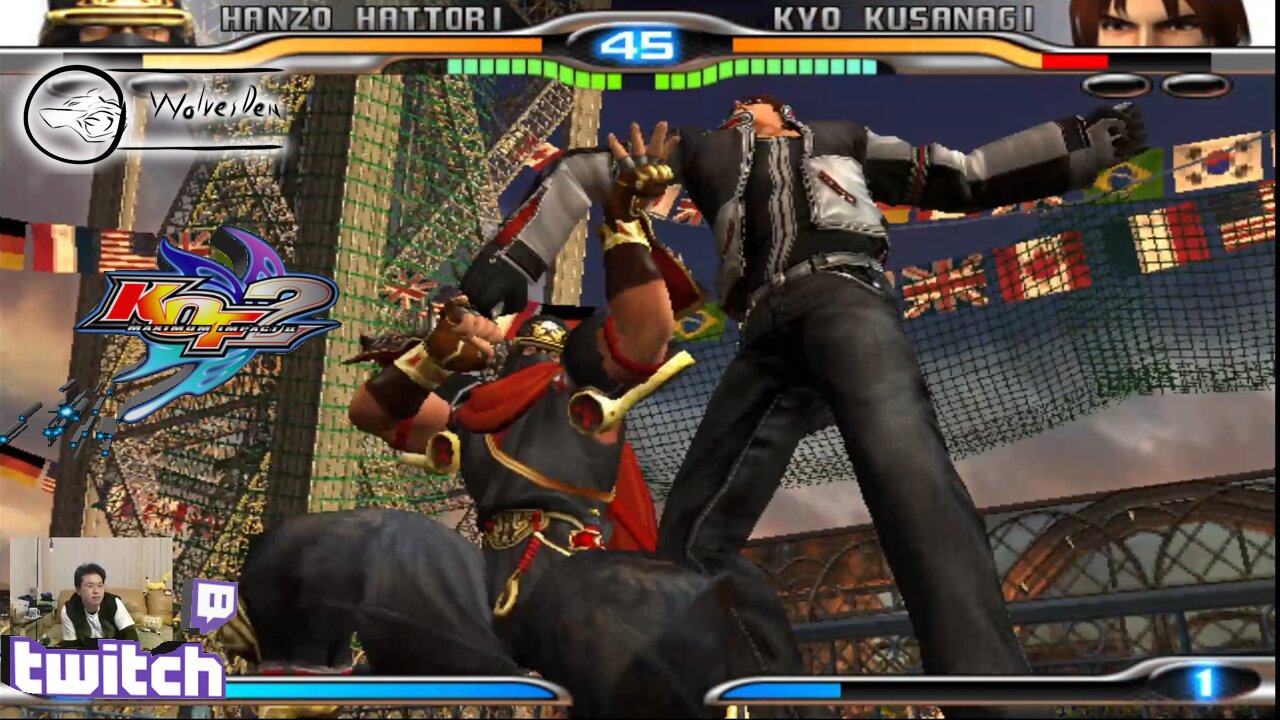 (PS2) KOF Maximum Impact 2 - 27 - Hanzo Hattori... why I'm so bad! D: