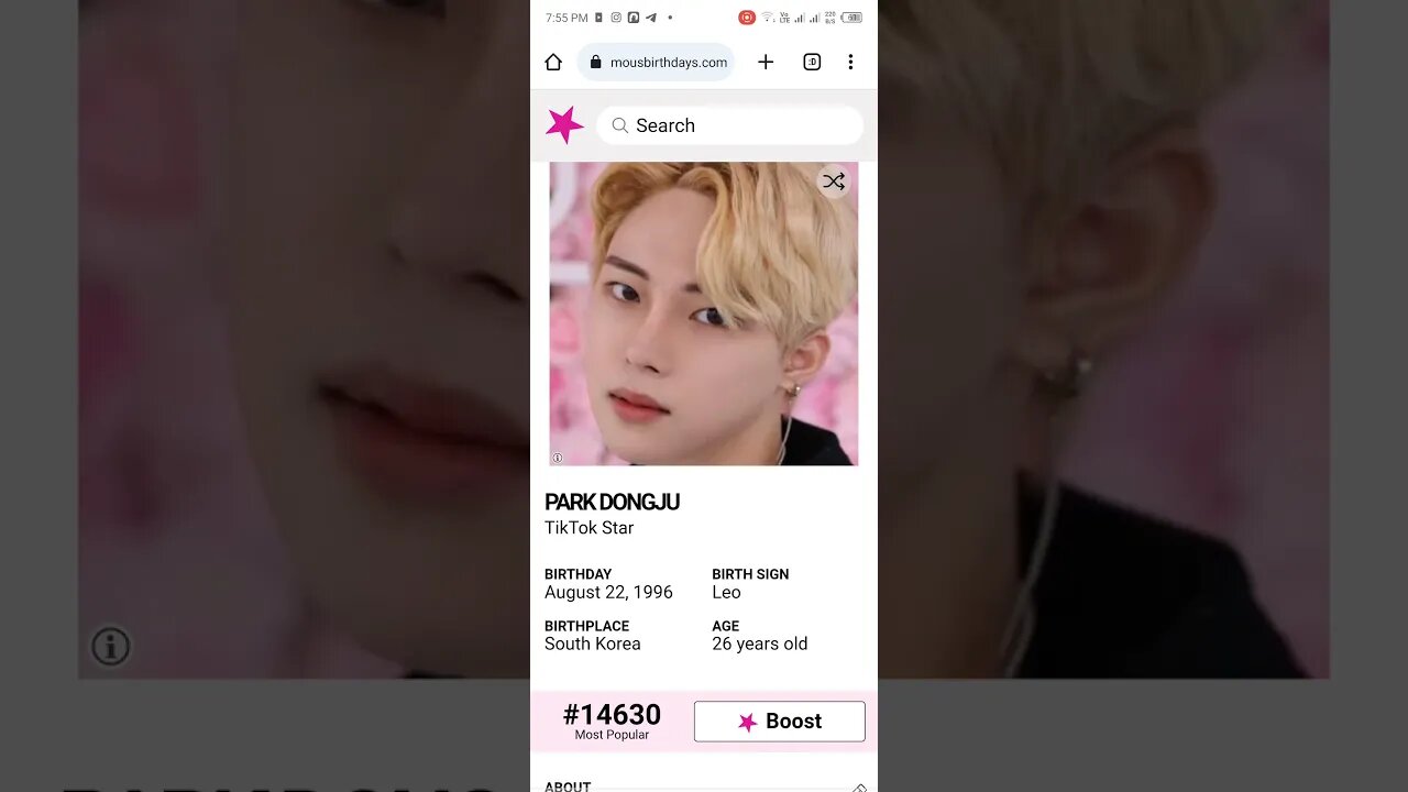 HAPPY 26 BIRTHDAY PARK DONGJU