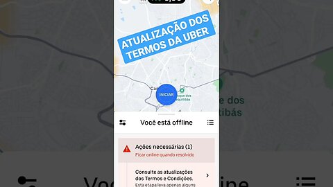 ATUALIZAÇÃO DOS TERMOS DA UBER
