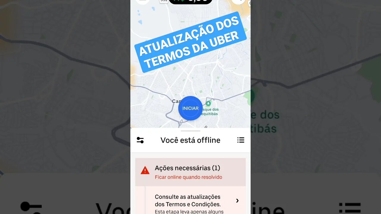 ATUALIZAÇÃO DOS TERMOS DA UBER