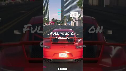 Vegas to Chicago #youtube #shorts #thecrew2 #porsche #viralshorts