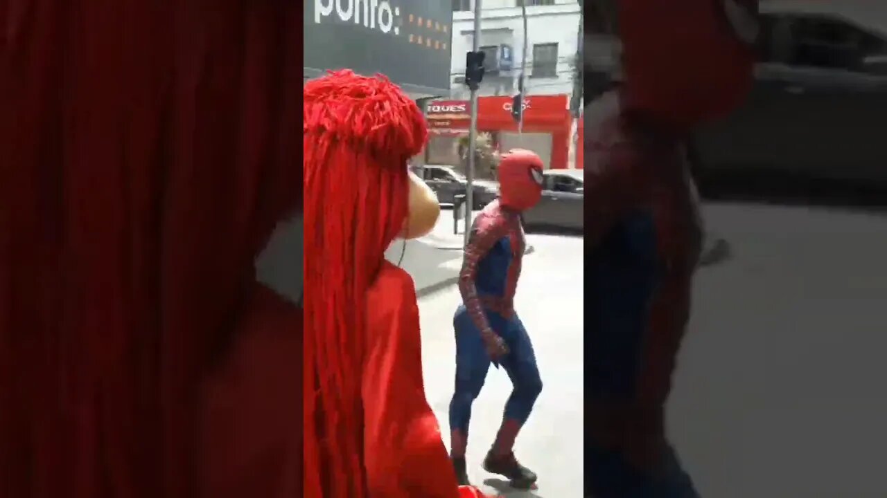 HOMEM-ARANHA, FOFÃO E MICKEY MOUSE DANÇANDO PASSINHOS SENSACIONAIS NA CARRETA DA ALEGRIA, LIKE