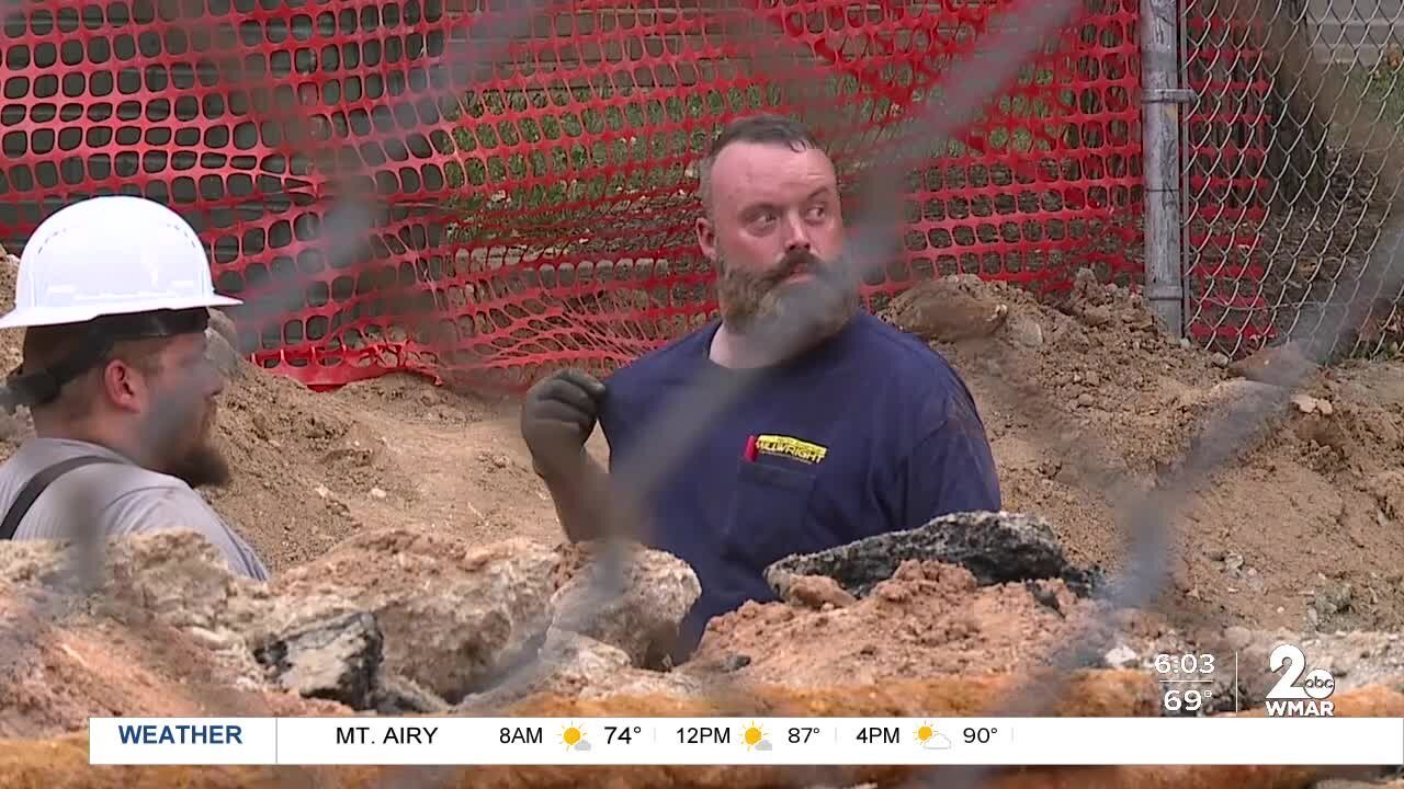 Work is nearly done on the gas leak at Poe Homes, now residents say it's time to fix the crime problem