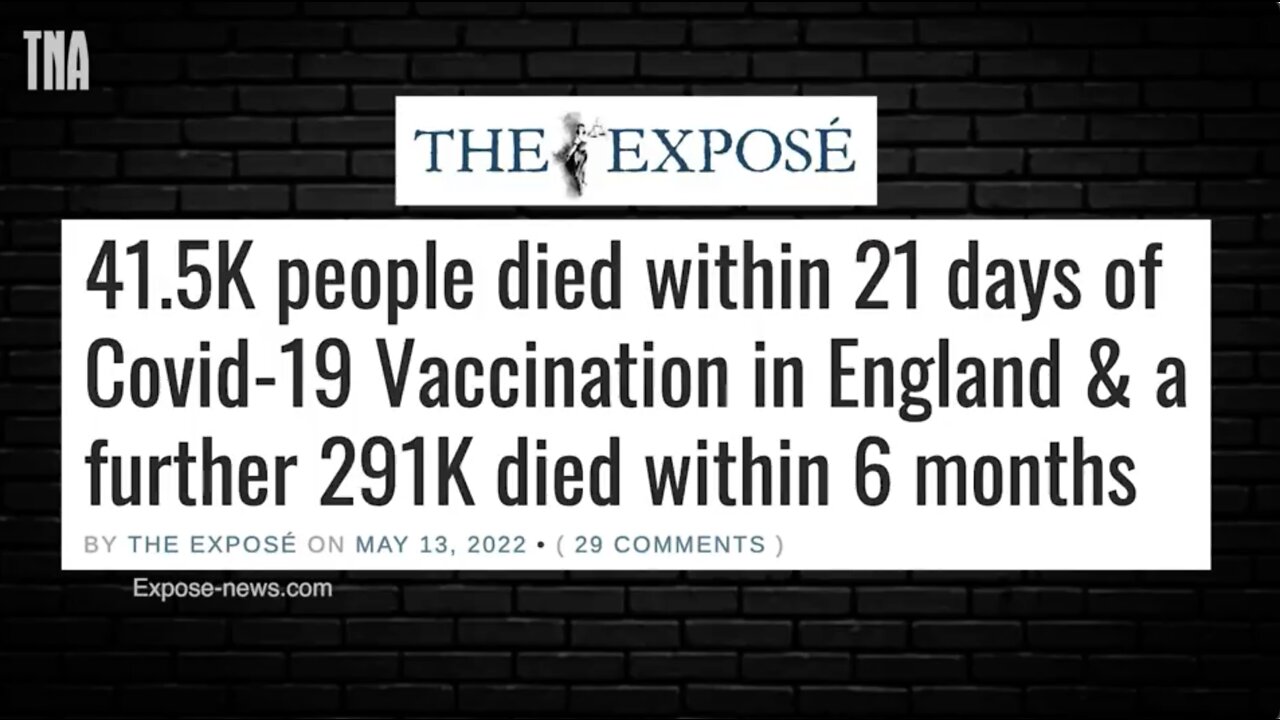 Vaxxed Young Adults are 92% More Likely to Die than Unvaccinated!