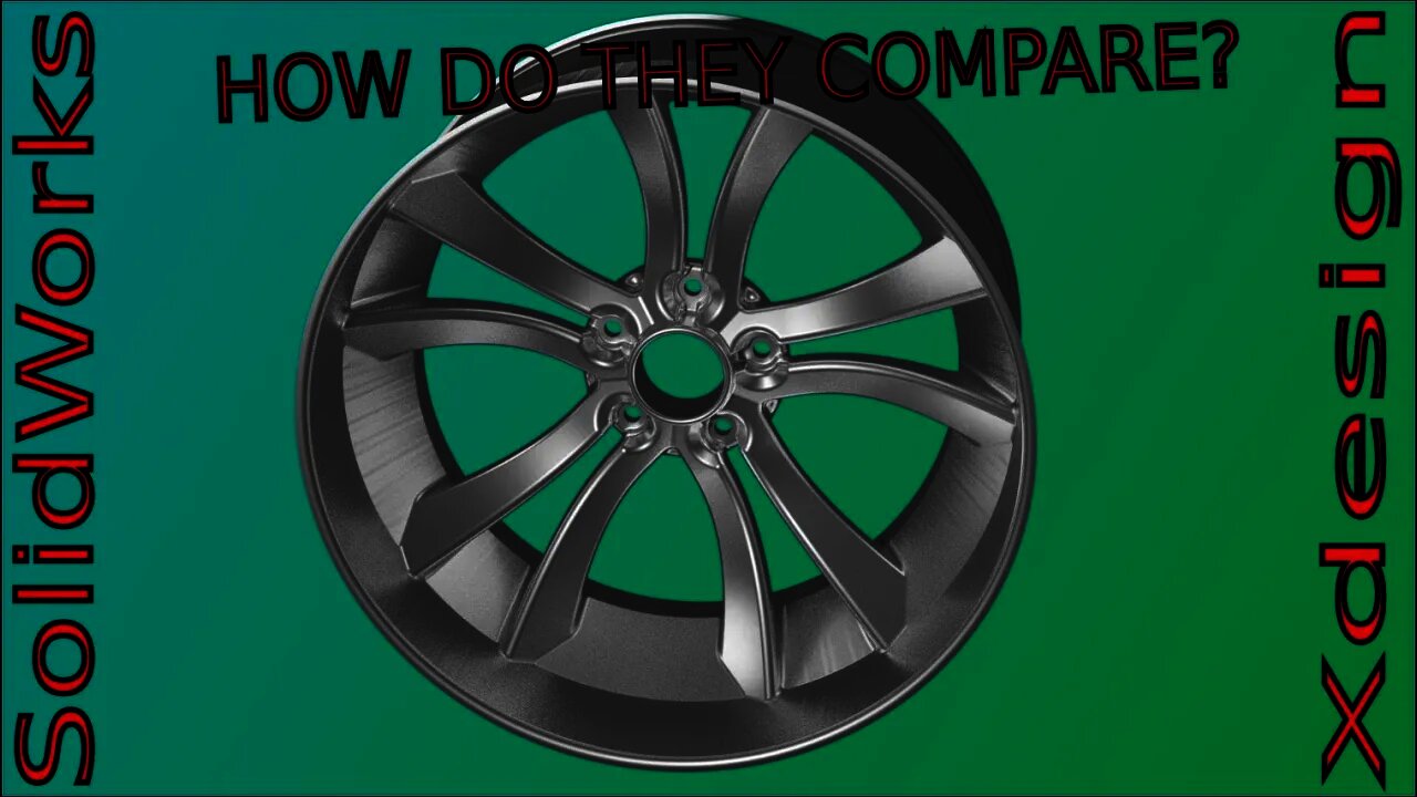 SolidWorks and xDesign: Make this Wheel, How Does it Compare? |JOKO ENGINEERING|