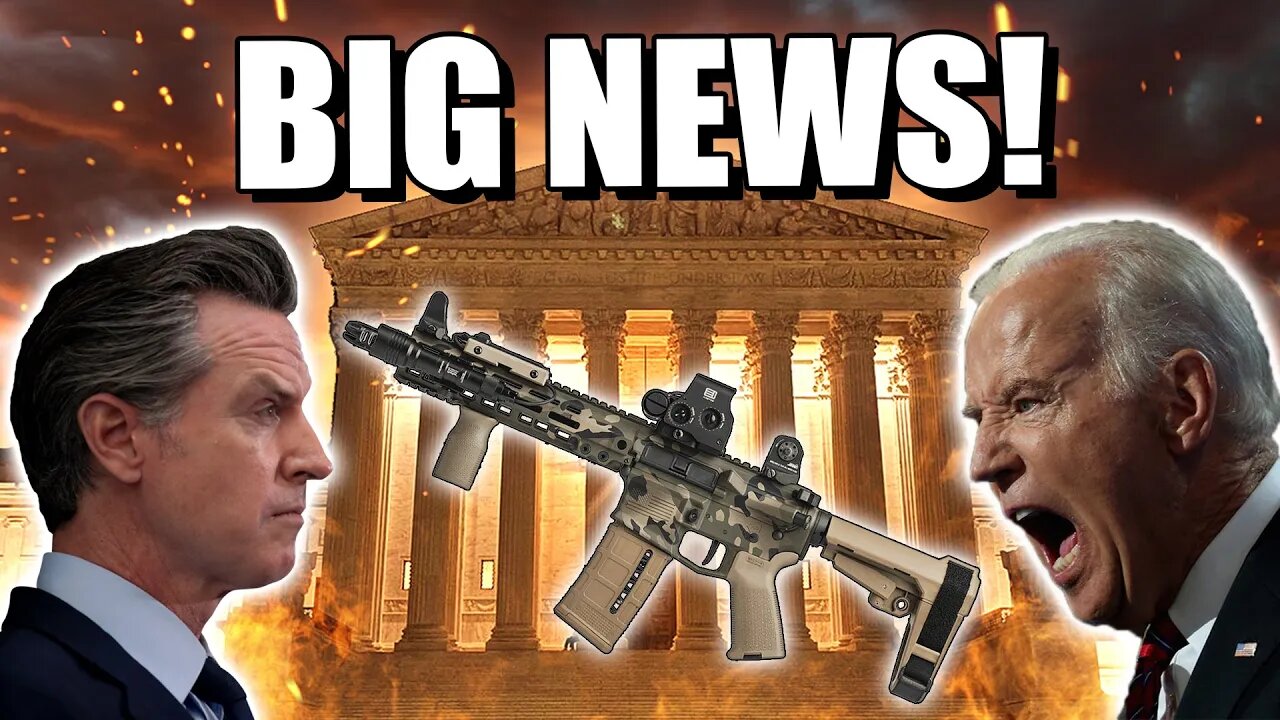 Supreme Court 2A Case Pauses California Assault Weapon Ban Issue!!! Rupp v. Bonta