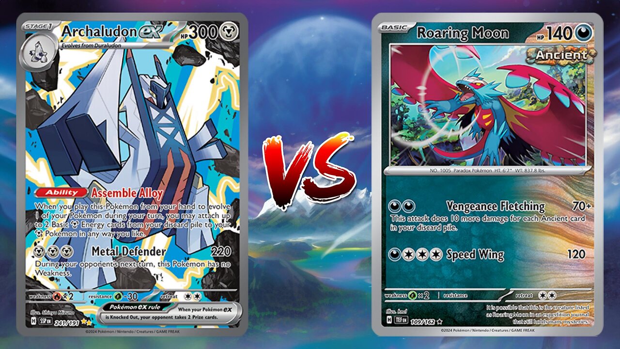 Pokemon TCG Live Archaludon EX Gastrodon VS Roaring Moon Koraidon!!