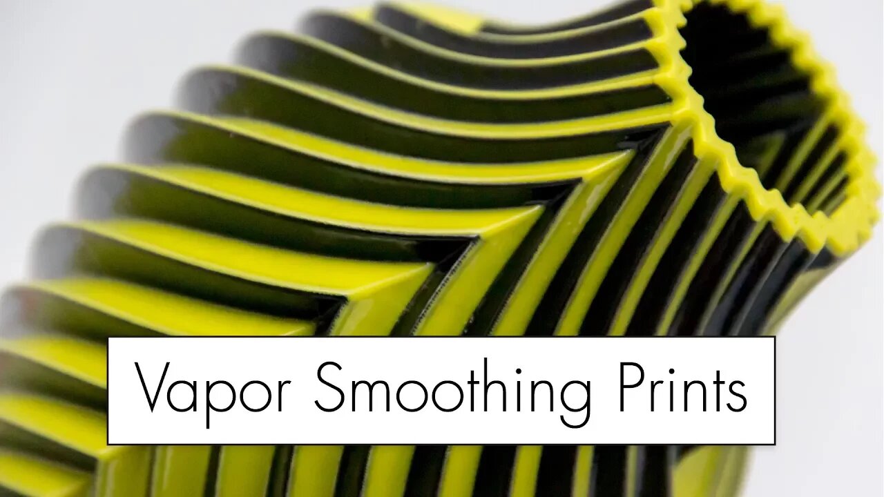 Super Smooth Prints // Acetone Vapor Bath