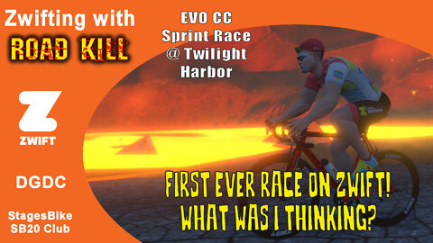 Zwift Cycling - First Race EVO Sprint Neokyo 04-11-22