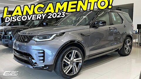 NOVO LAND ROVER DISCOVERY D300 R DYNAMIC S 2023 COM NOVO MOTOR TURBO DIESEL HÍBRIDO E 7 LUGARES