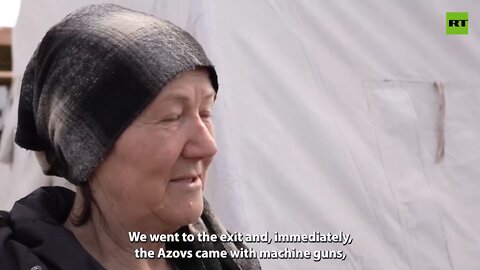 "If we die here, then you'll die with us": Woman barred from leaving Azovstal by Ukrainian forces