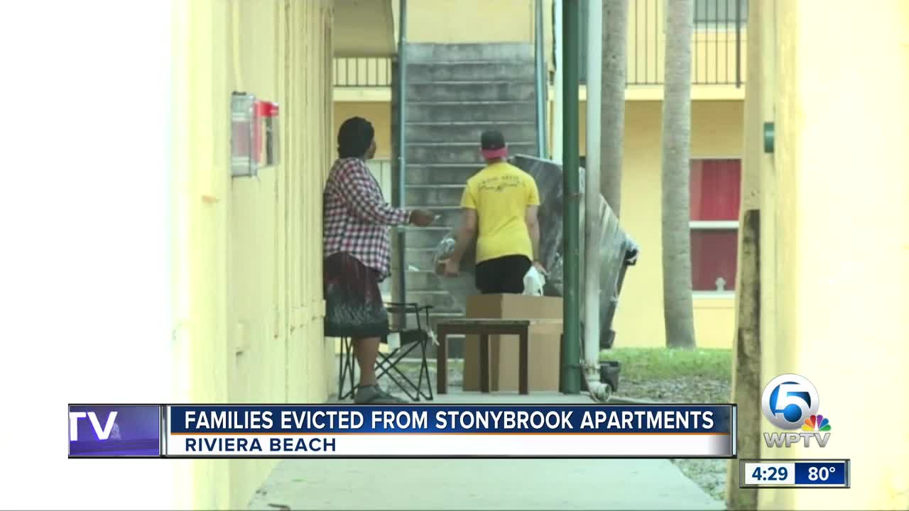 Evictions at Stonybrook apartments