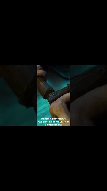 Pinocchio trailer shows Guillermo del Toro's vision of a classic #shorts #pinocchio