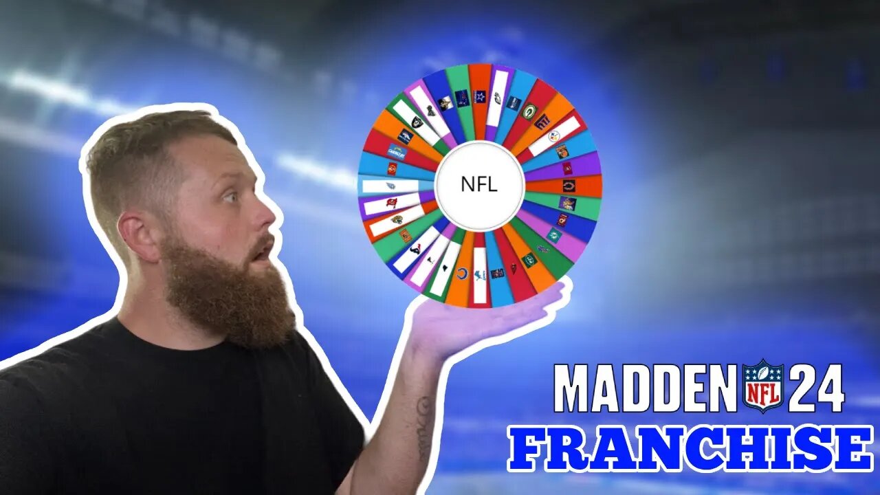 Spinning the Wheel: Which NFL Team Will Be My Franchise? | Madden NFL 24