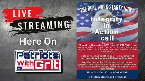 Integrity In Action Call: The Real Work Begins Now