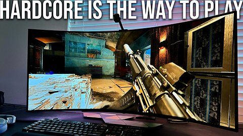 Call of Duty Black Ops 6 is INCREDIBLE on a 45" LG UltraWide OLED | BEST Gaming Monitor HDR Gameplay