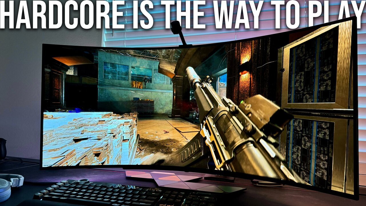Call of Duty Black Ops 6 is INCREDIBLE on a 45" LG UltraWide OLED | BEST Gaming Monitor HDR Gameplay