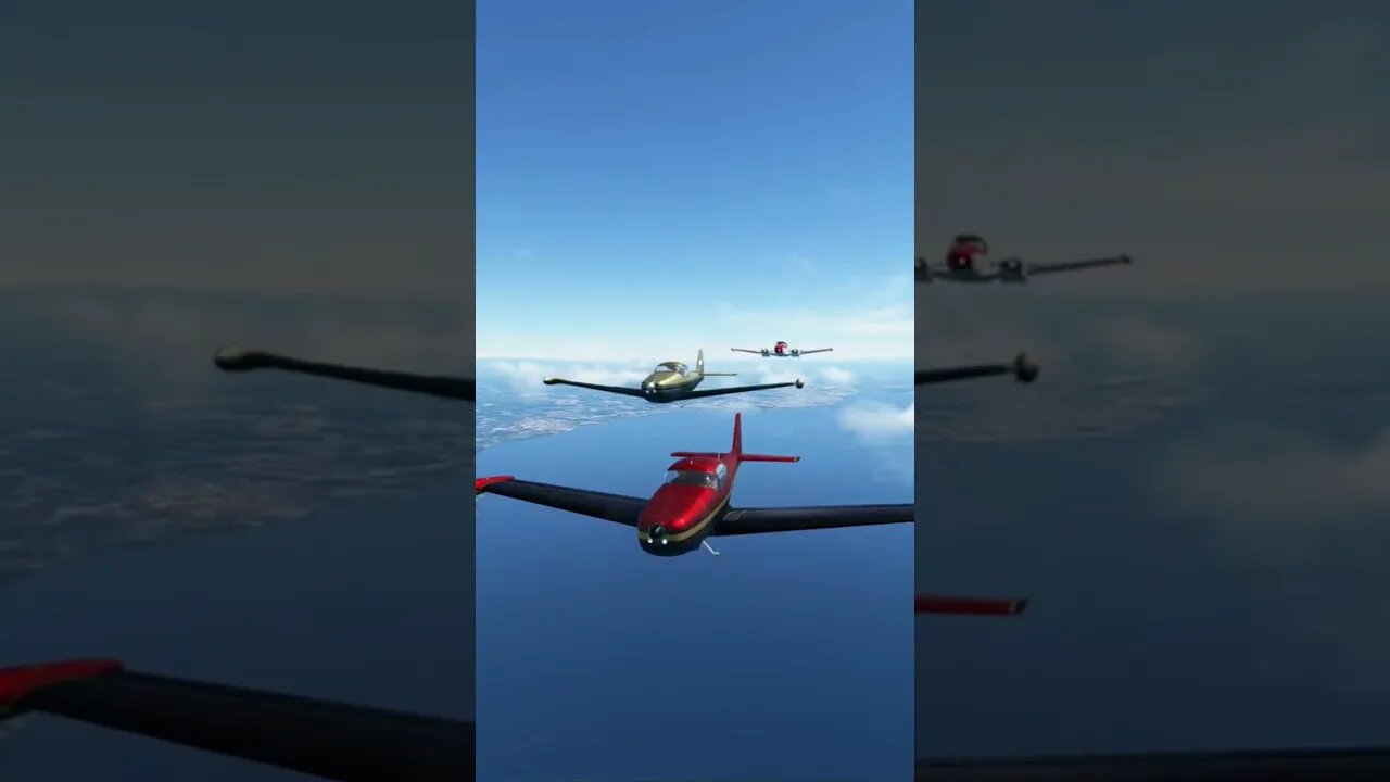 Navion Formation. #msfs2020 #navion #hanger713