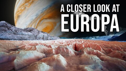 The Closest Images Ever Taken of Europa - Could This Be Where Life Exists?