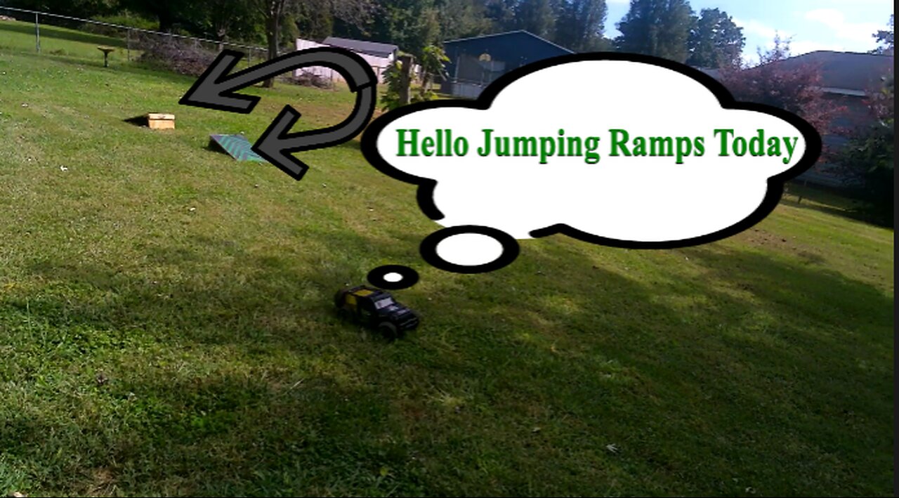 RC Jeep Jumping Ramps & Getting Stuck