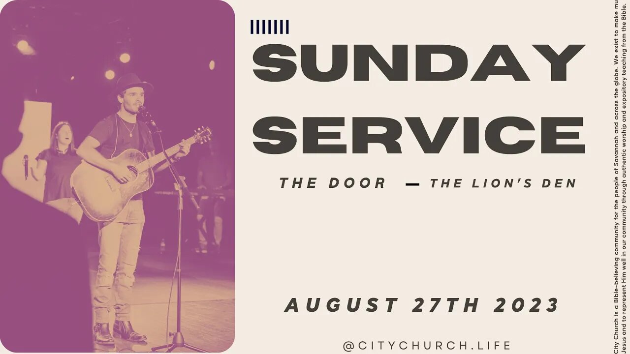 The Door week 4: The Lion's Den | Jim Simpson | FULL SERVICE