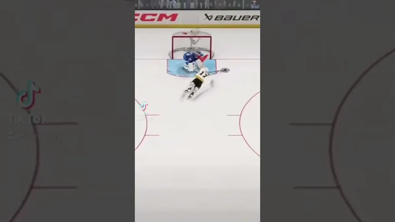 NHL 23 Diving Shootout Shot