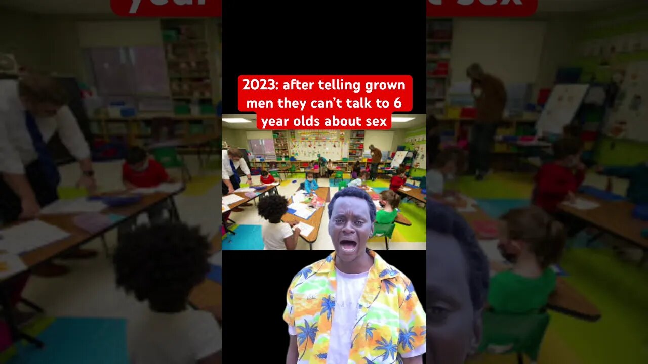 2023 Grown men told to stop grooming children! #shorts