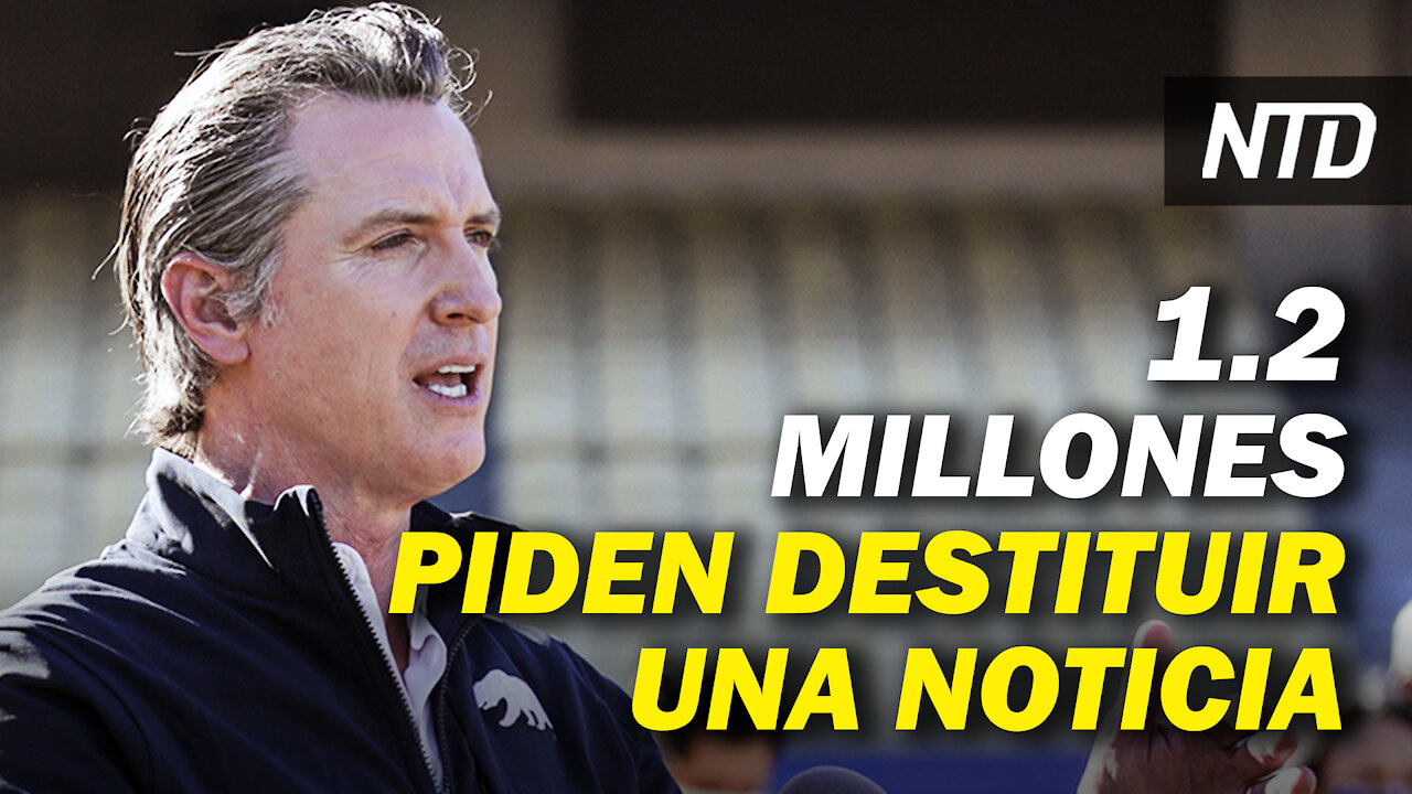 1.2 millones piden destituir a Newsom; Andy Ngo: “Antifa no está del lado de nadie” | NTD