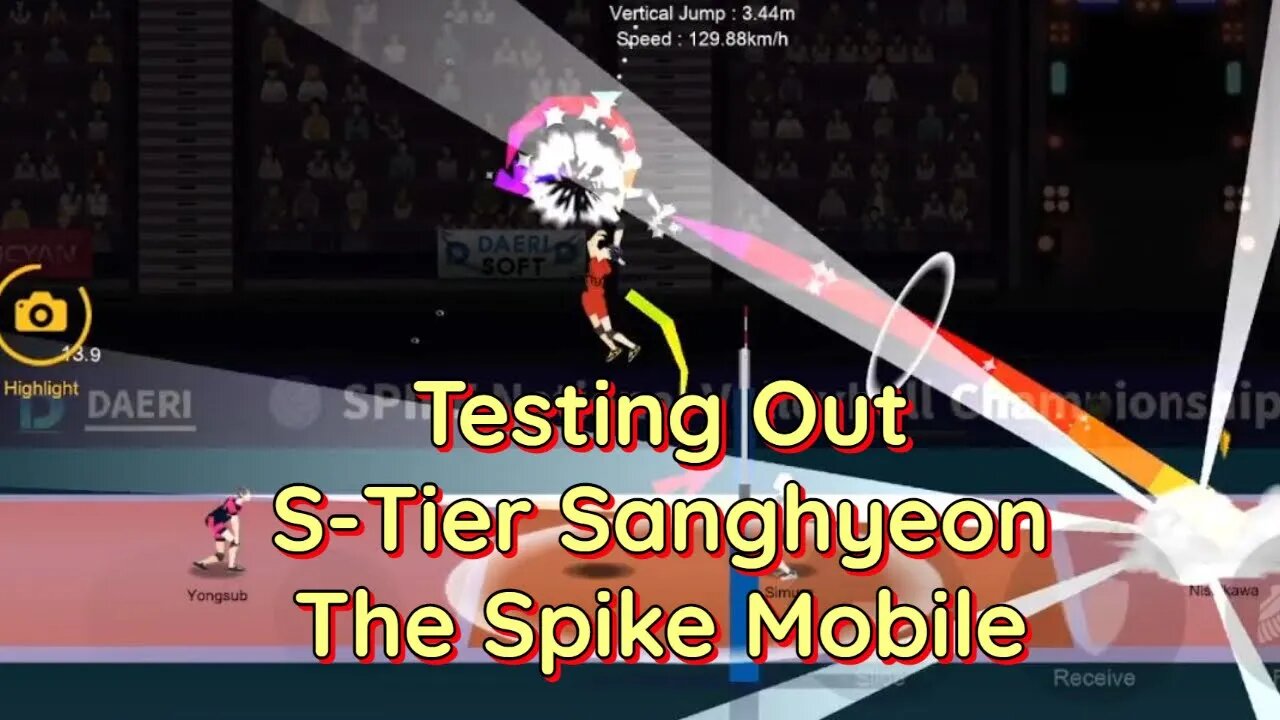 The Spike Volleyball - Superstar Event Recruiting S-Tier Sanghyeon First!