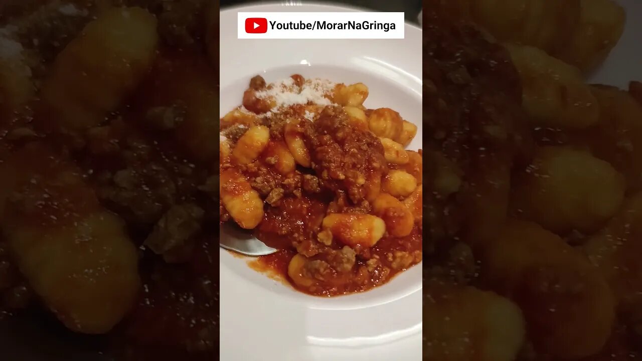 Nhoque e Pizza Deliciosos