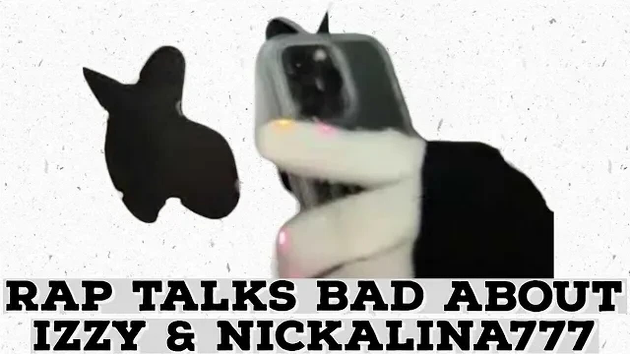 Rap talks poorly about @izzypops @Nickalina777 December 27 2022