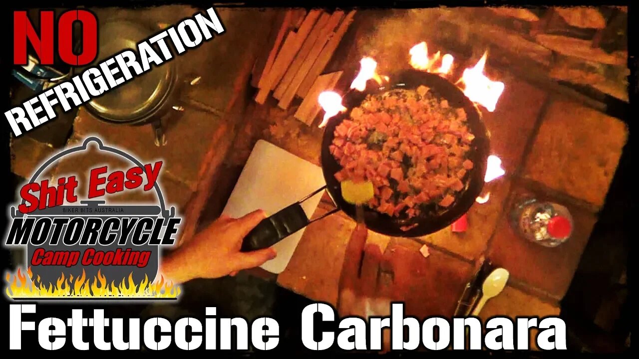 Camp Cooking - Fettucicine Carbonara - MCC Ep.11